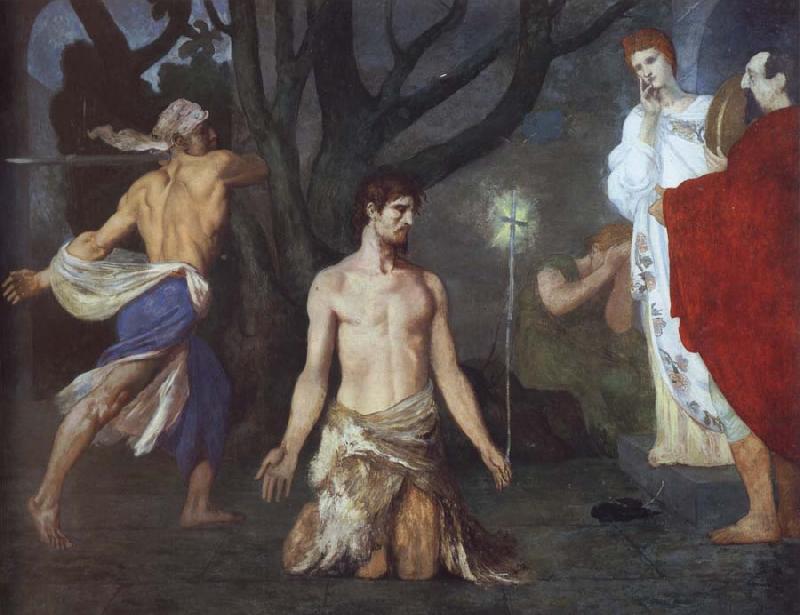Pierre Puvis de Chavannes The Beheading of Saint John the Baptist oil painting image